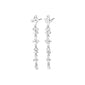 TRACE earrings silver-plated