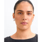 TRACE flower earrings silver-plated