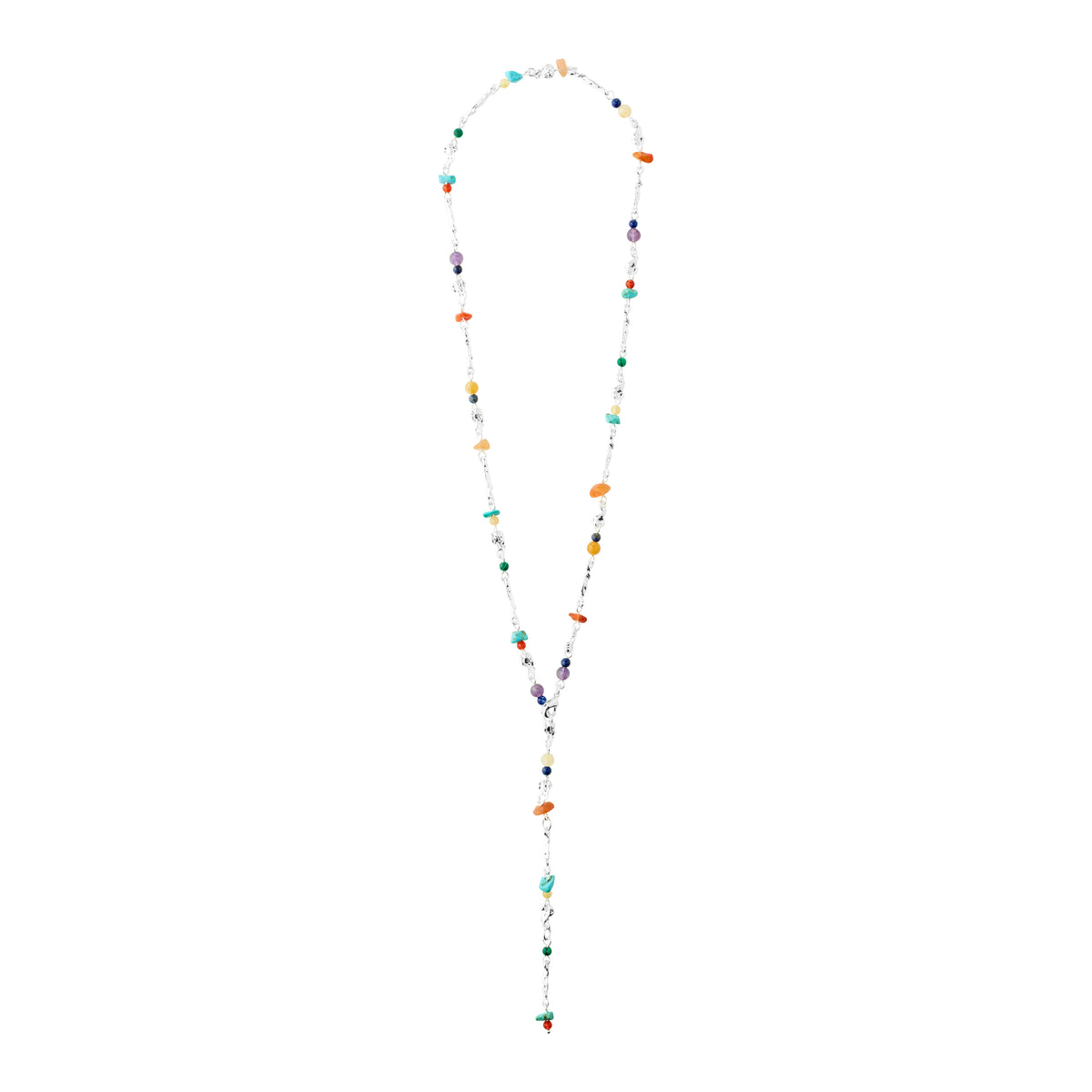 TRACE necklace silver-plated/multi