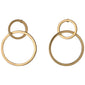 HARPER recycled earrings gold-plated