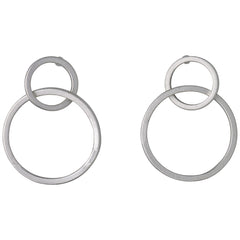 HARPER örhängen silverpläterade