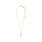 Necklace : Poesy : Rose Gold Plated : Multi