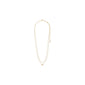 BLOSSOM recycled crystal pendant necklace gold-plated