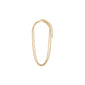 BLOSSOM recycled curb chain necklace 2-in-1 gold-plated