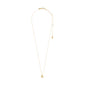 ECHO recycled pendant necklace gold-plated
