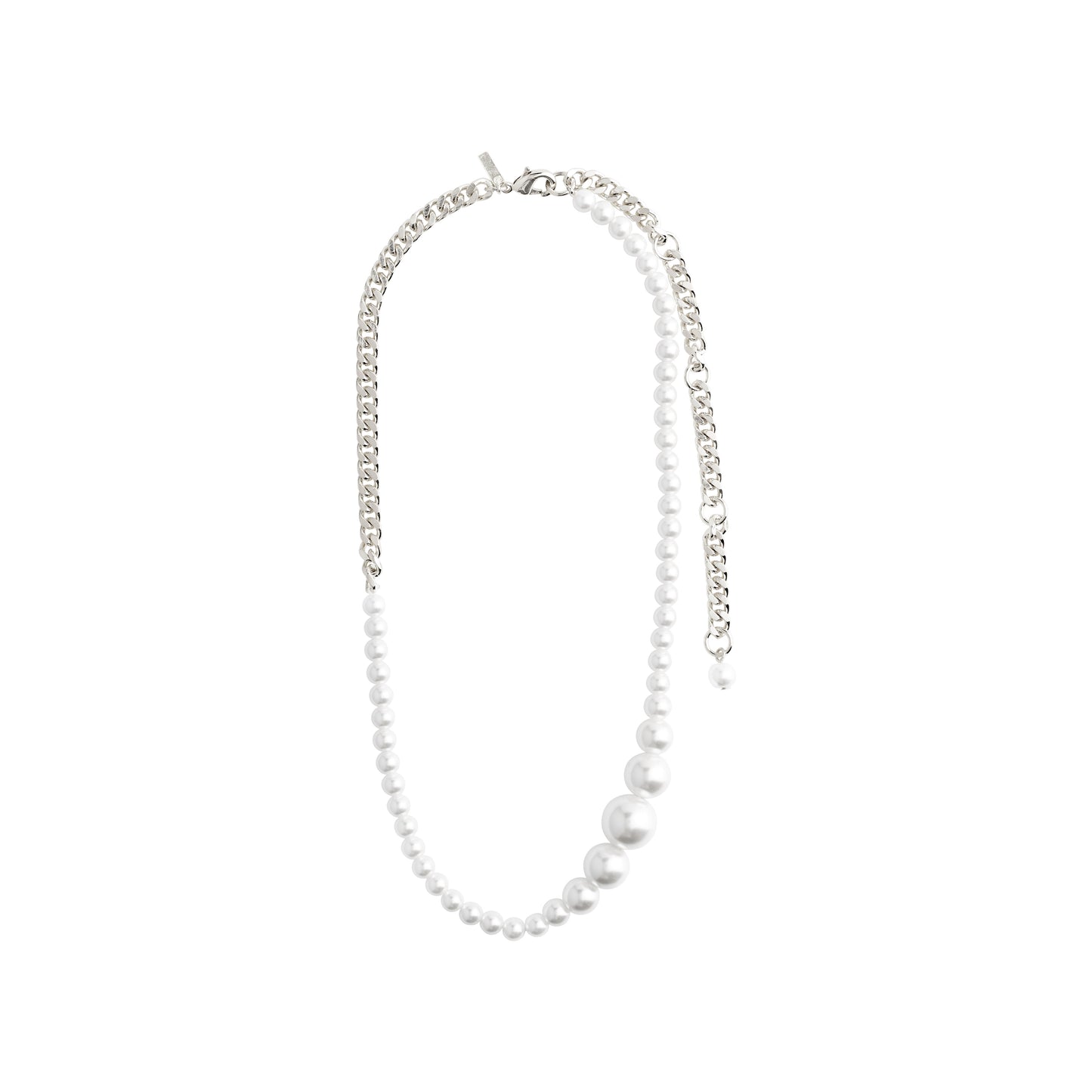 BEAT pearl necklace silver-plated
