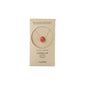 CHAKRA Carnelian necklace gold-plated, featuring an orange carnelian stone pendant, elegantly presented in a box.