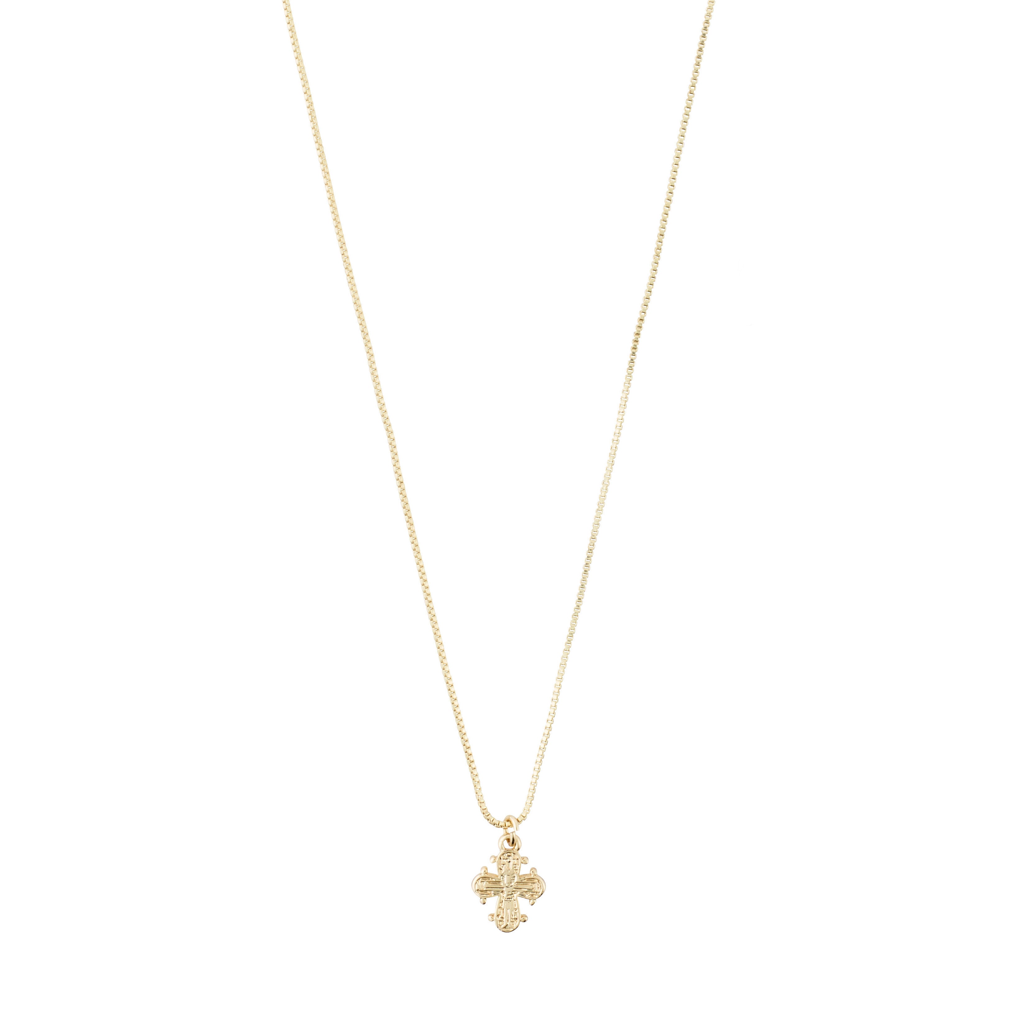 DAGMAR recycled mini pendant necklace gold-plated – Pilgrim