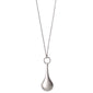 NATALIE necklace silver-plated features an elegant drop design with an adjustable chain, offering versatile styling options for a trendy look.