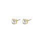 ORIGINAL crystal earstuds gold-plated