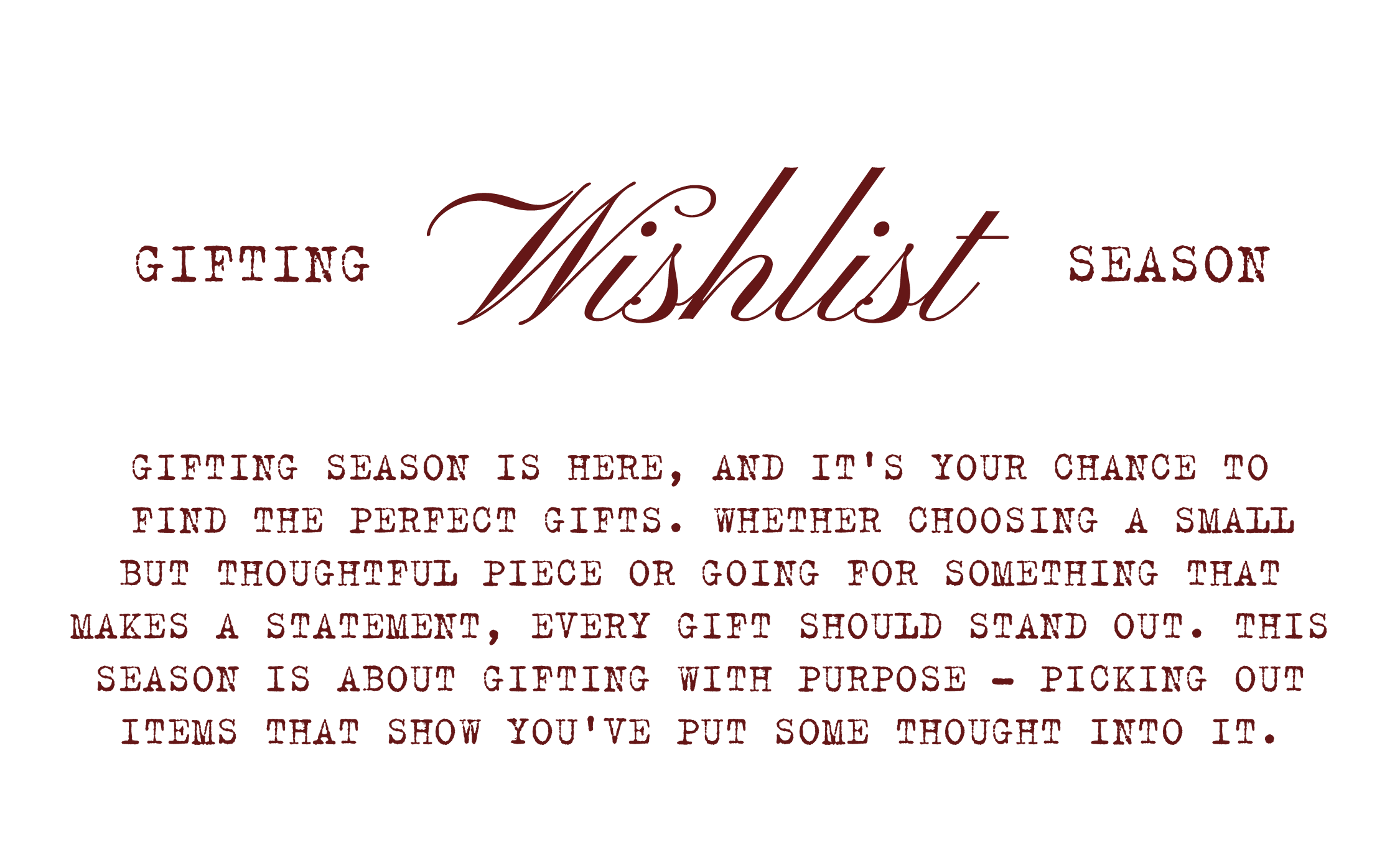 25 4 Gifting season Wishlist Landingside Mobil 01 0a281fd8 5cd9 4e61 a18e e3d520a7e071