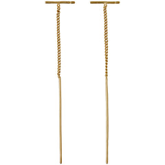 BRIELLE earrings gold-plated