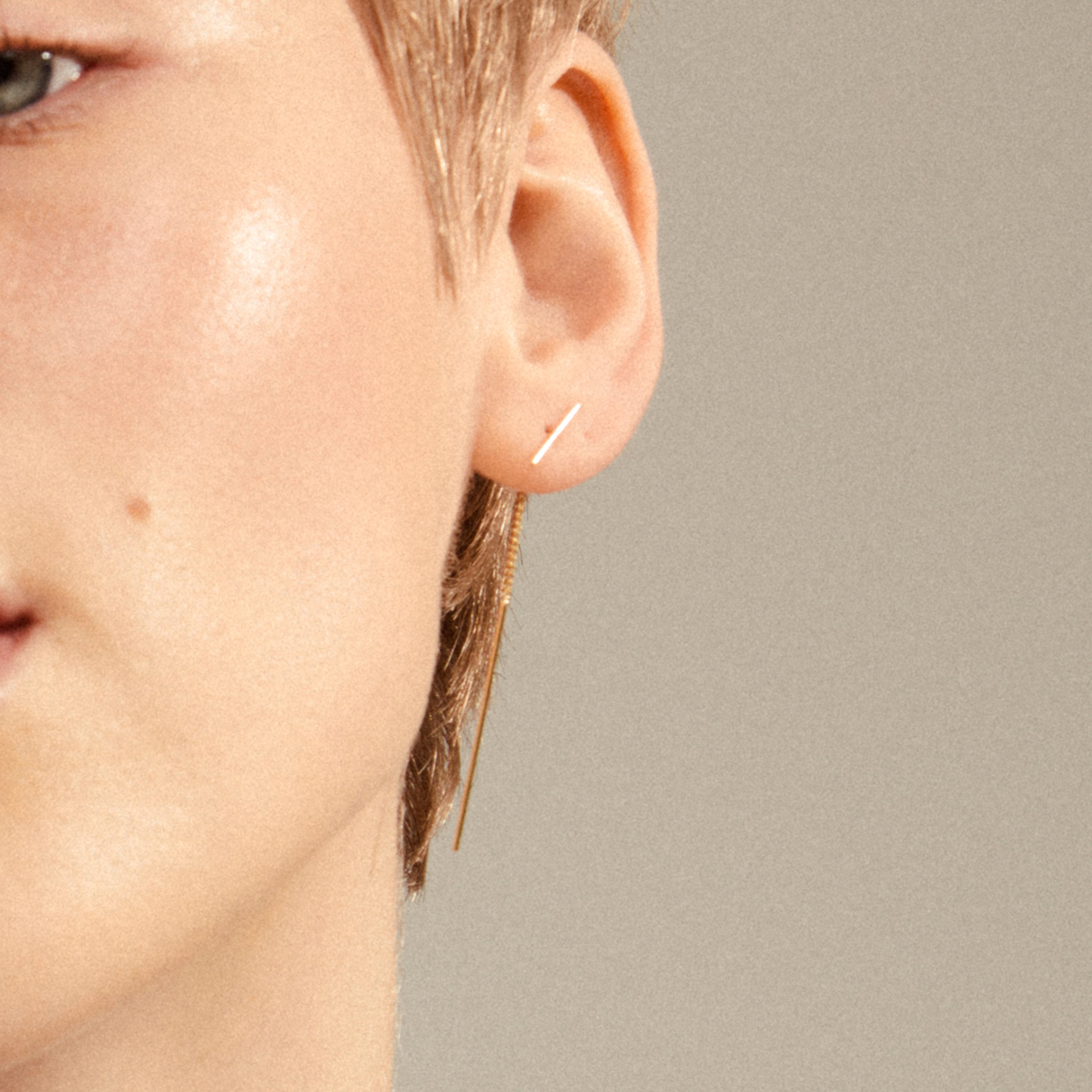 BRIELLE Ohrringe, vergoldet