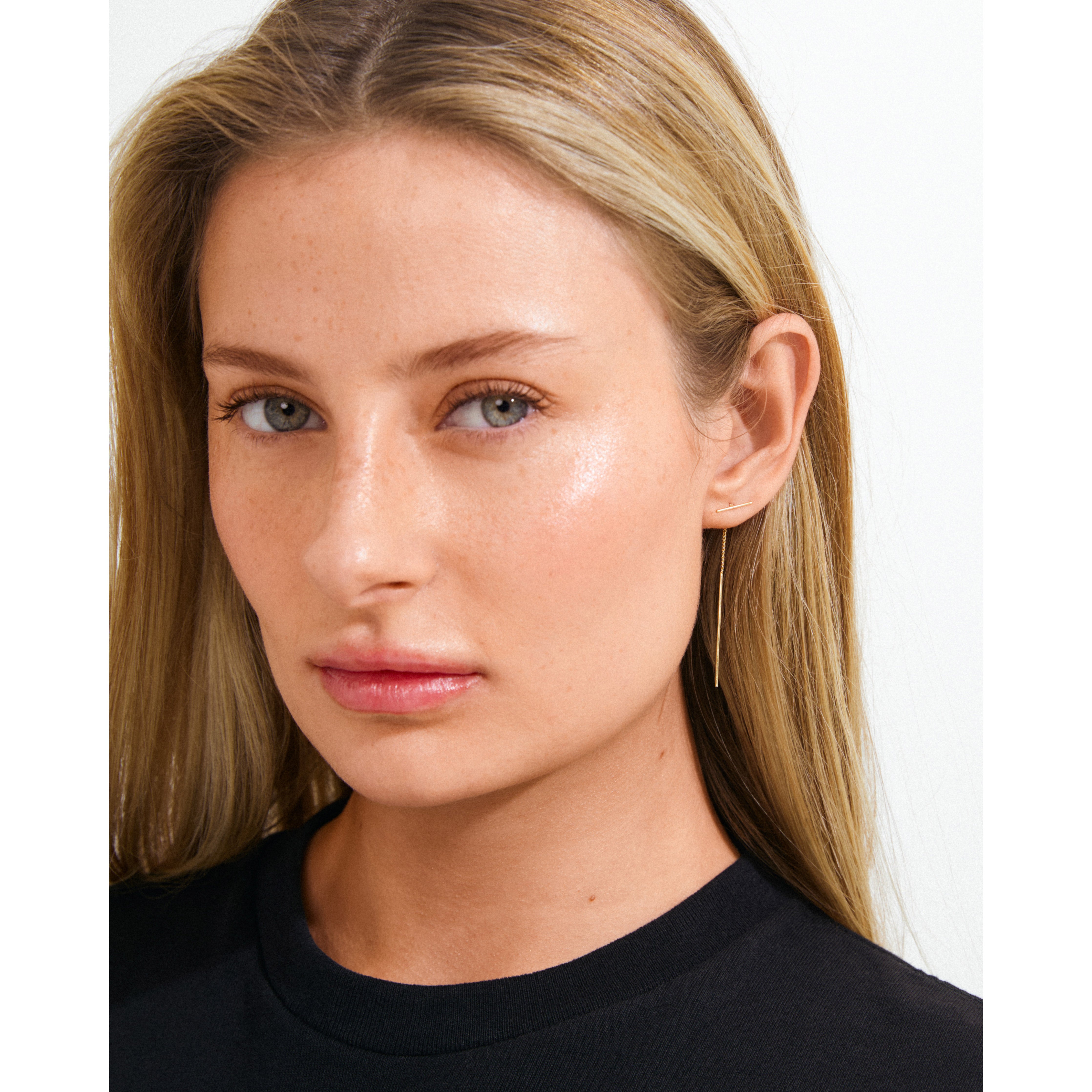 BRIELLE earrings gold-plated