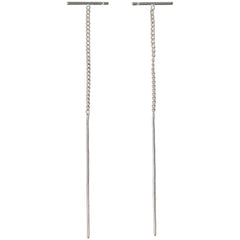 BRIELLE earrings silver-plated