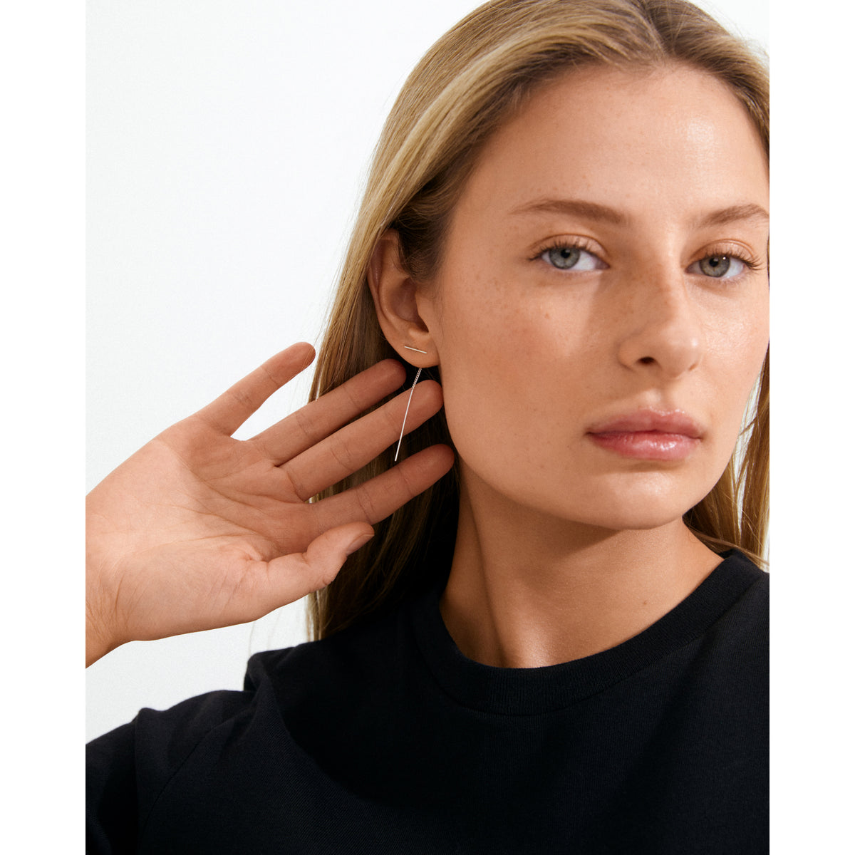 BRIELLE earrings silver-plated