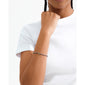 INDIE bracelet grey, gold-plated