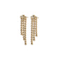 Earrings : Petra : Gold Plated : Crystal