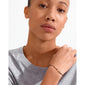 INDIE bracelet brown, gold-plated