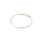 ILSA freshwater pearl ankle chain gold-plated