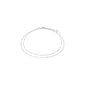 ELKA ankle chain 2-in-1 silver-plated