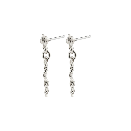 STORM recycled earrings silver-plated