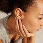 ALANNA recycled cuff earring guldbelagt