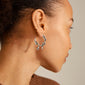 ALANA recycled hoops silver-plated