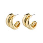 ORIT recycled earrings gold-plated