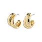 ORIT recycled earrings gold-plated