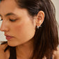 NADINE recycled earrings silver-plated