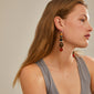 NAILA earrings multi-coloured/silver-plated