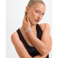 INDIE bracelet white, gold-plated