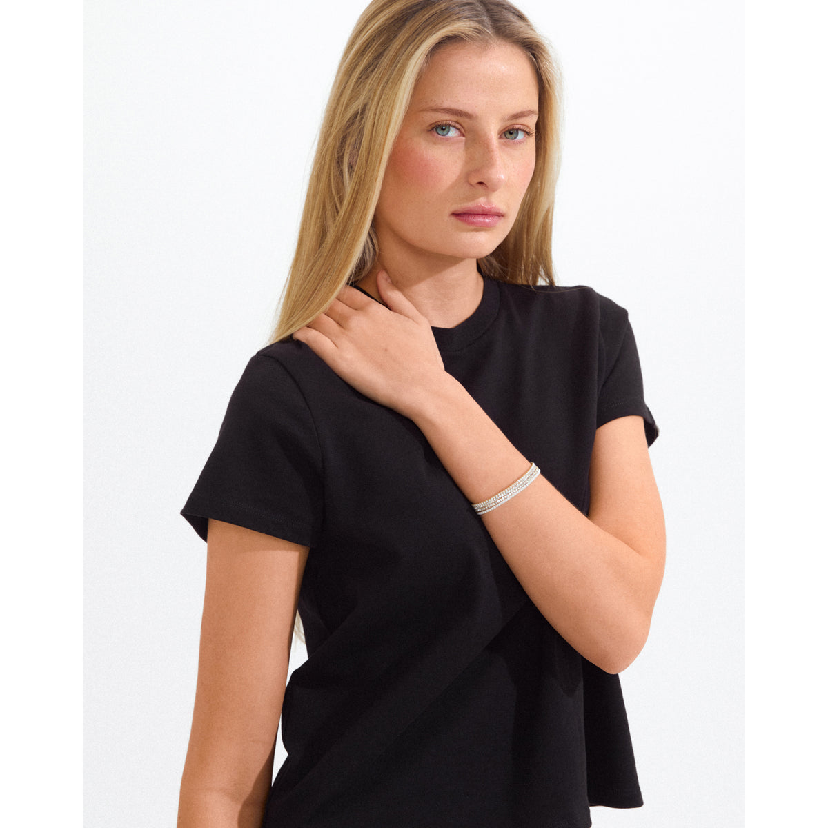 ARASH Kristallarmband versilbert