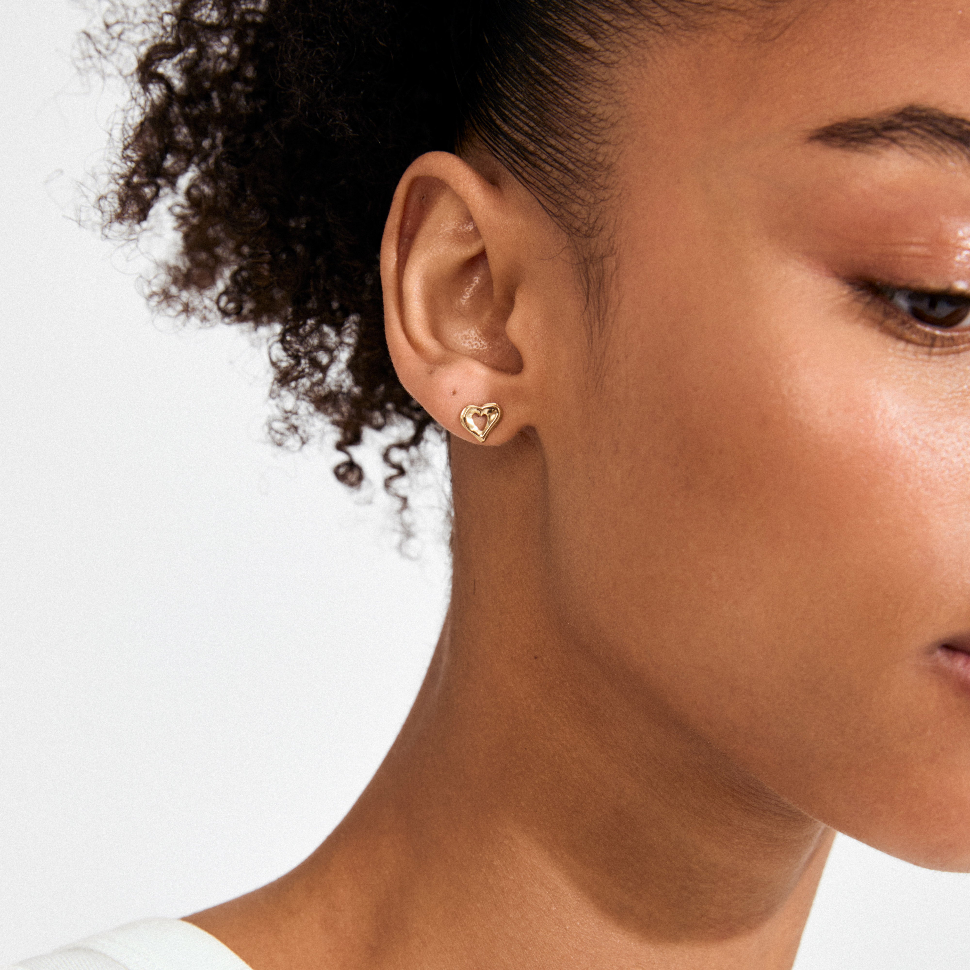 IRIS Ohrringe vergoldet