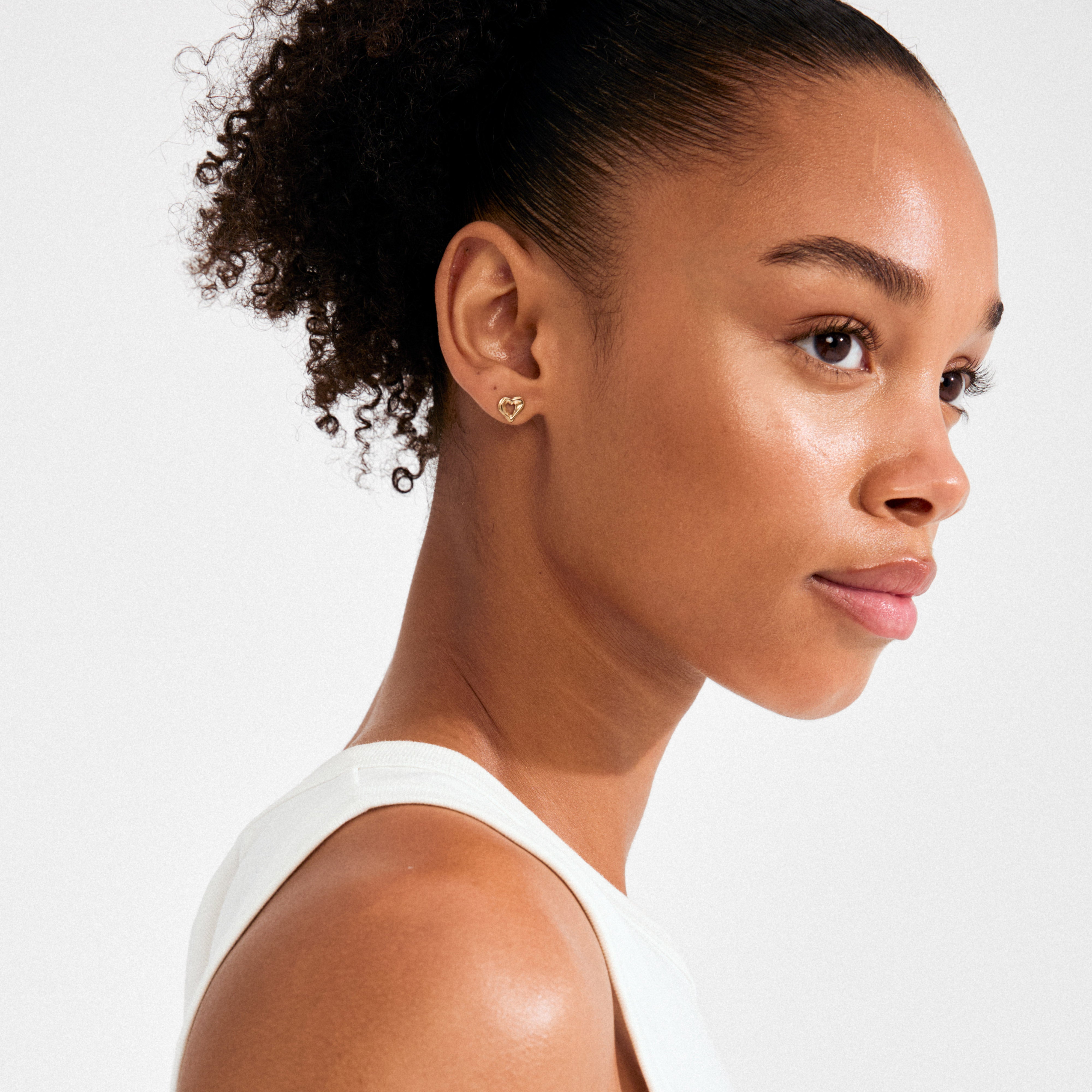 IRIS Ohrringe vergoldet