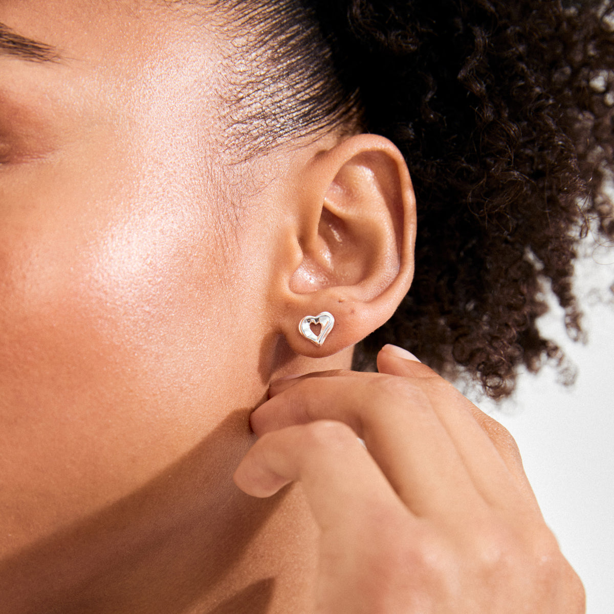 IRIS earrings silver-plated