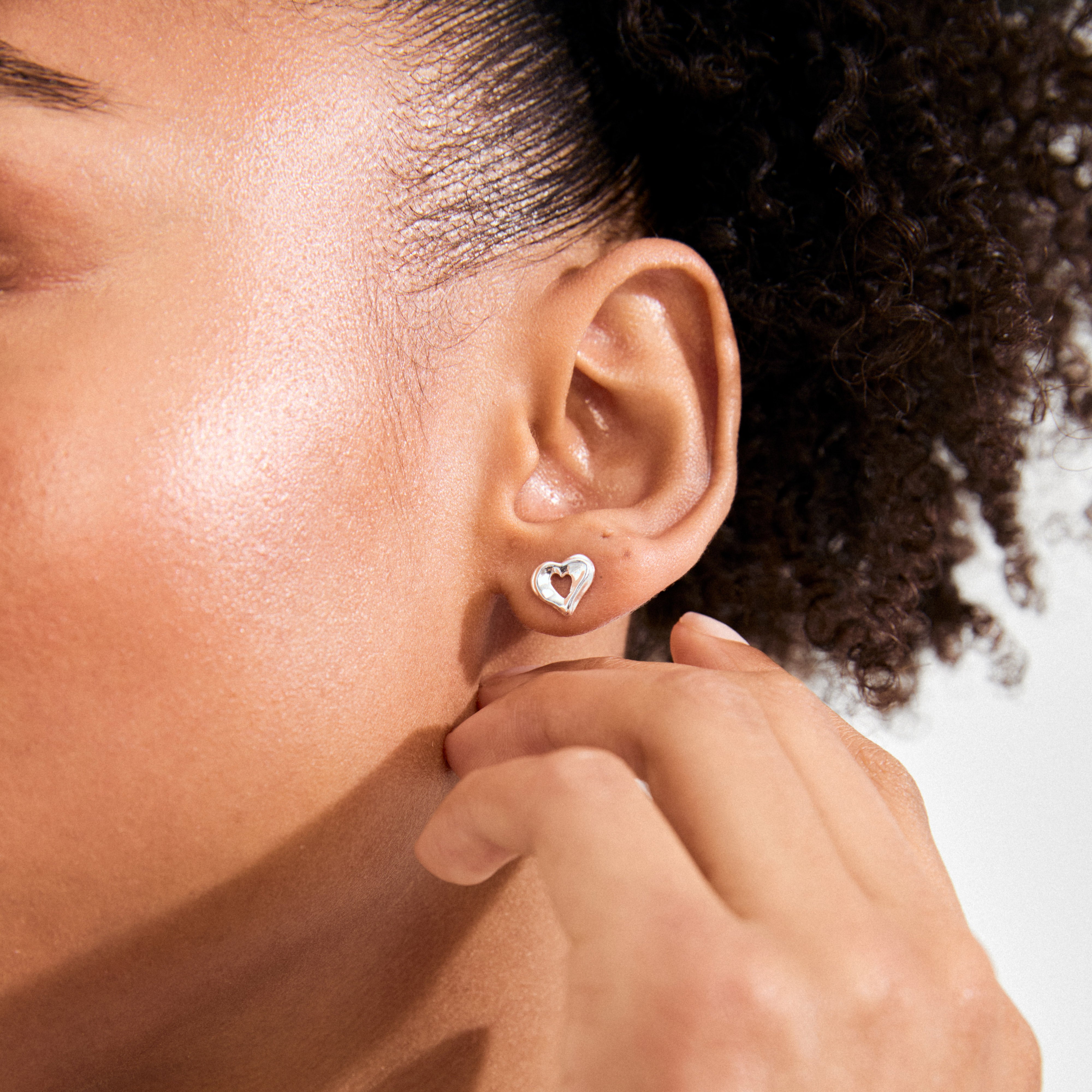 IRIS earrings silver-plated