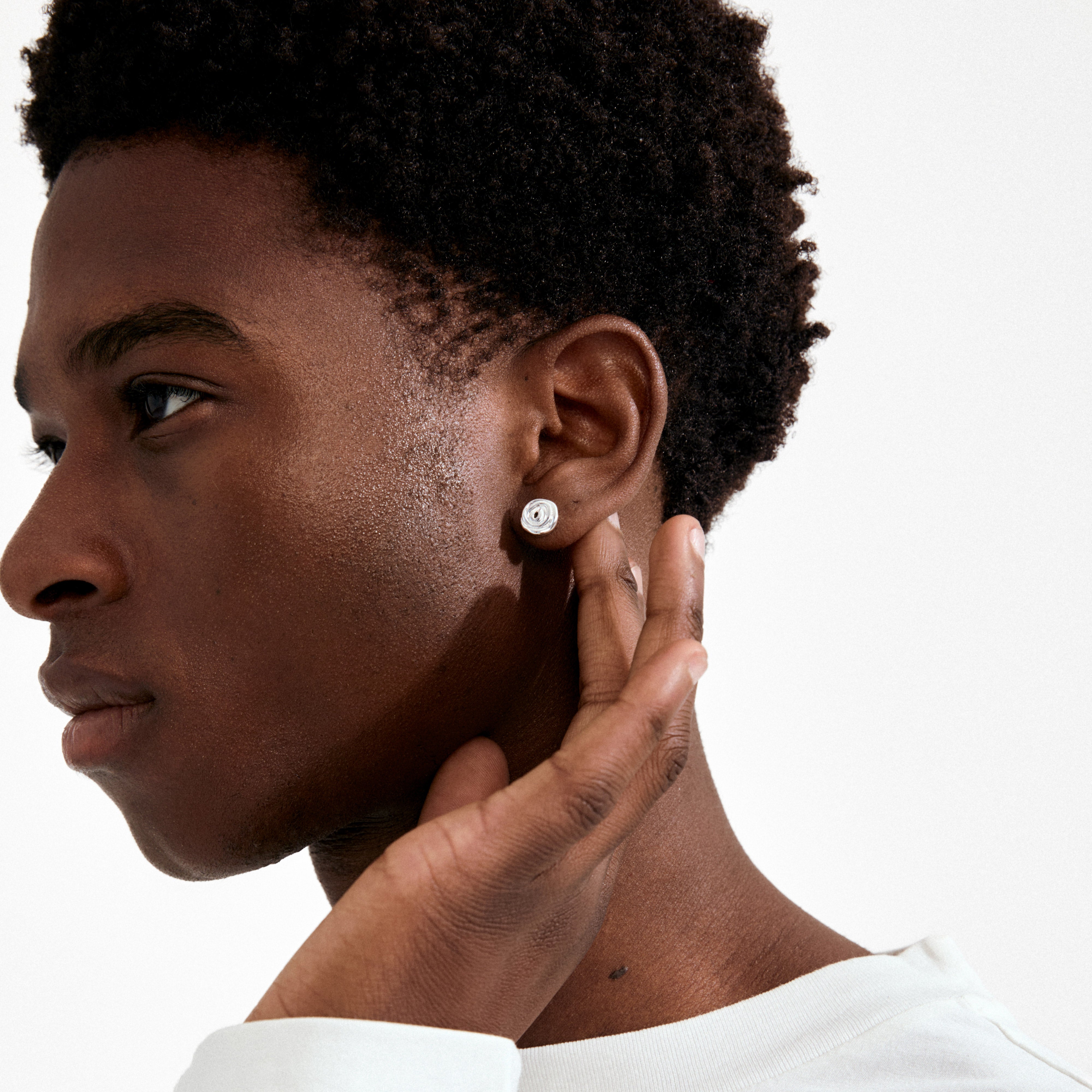 AIR Ohrringe versilbert