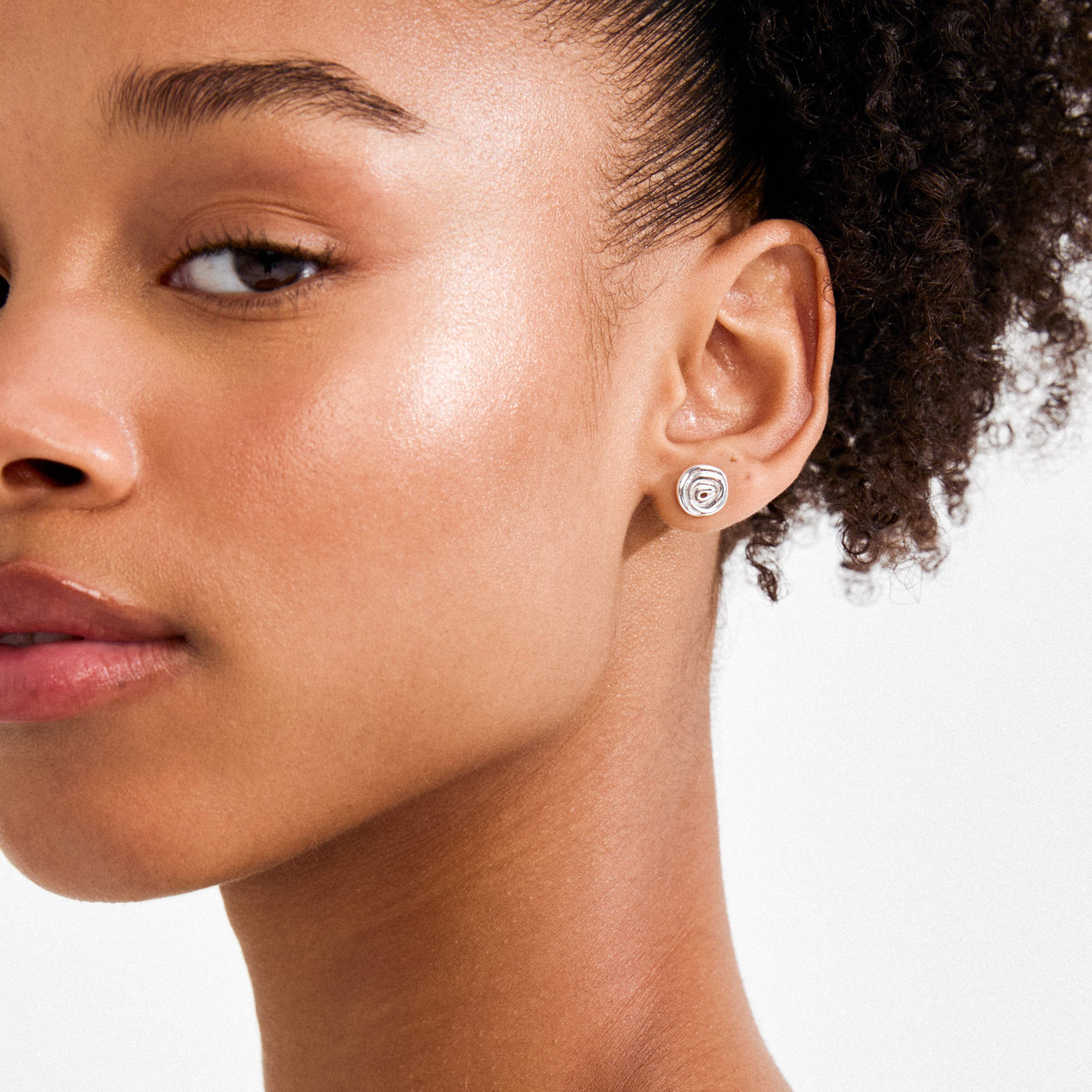 AIR Ohrringe versilbert