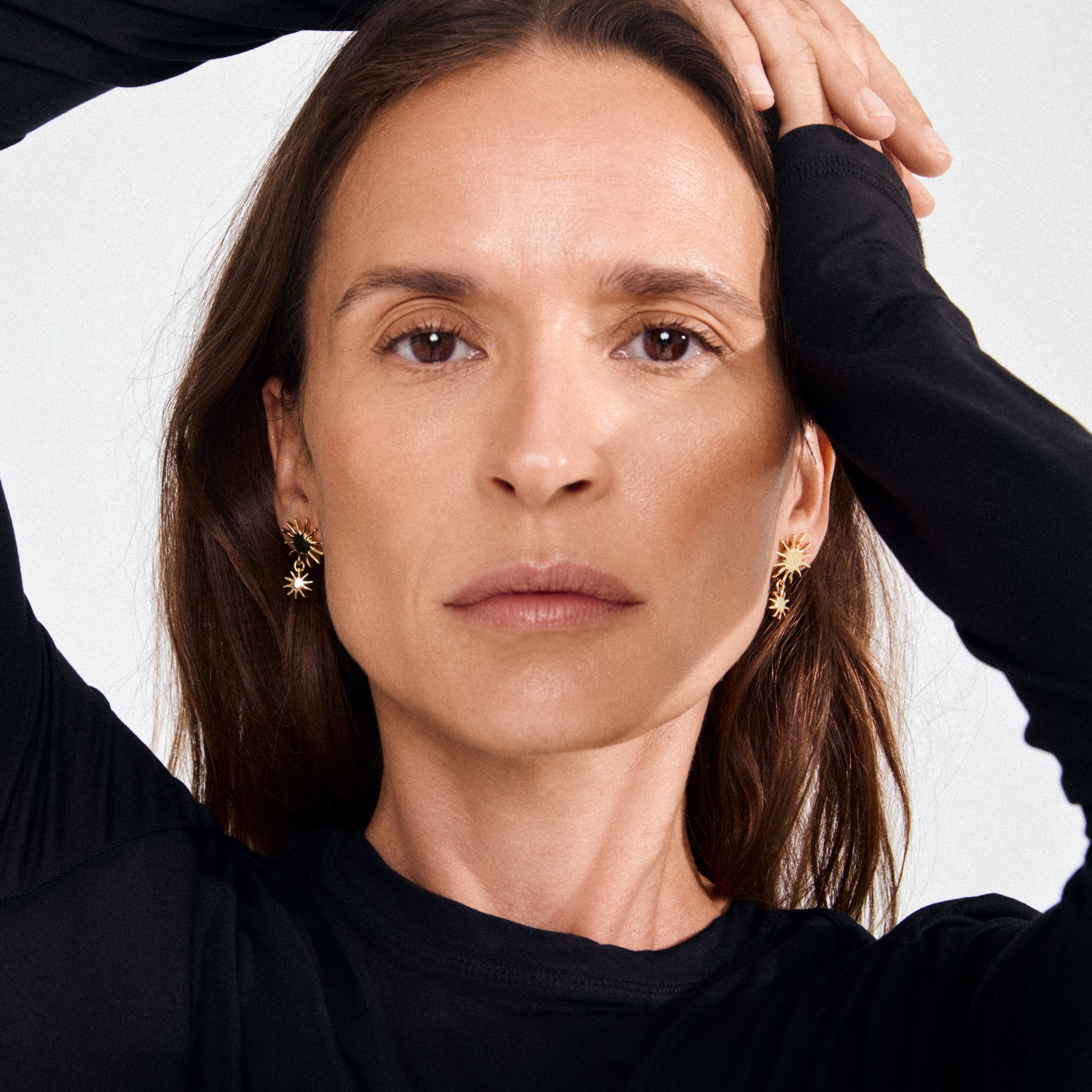 LYRICUS øredobber gullbelagt