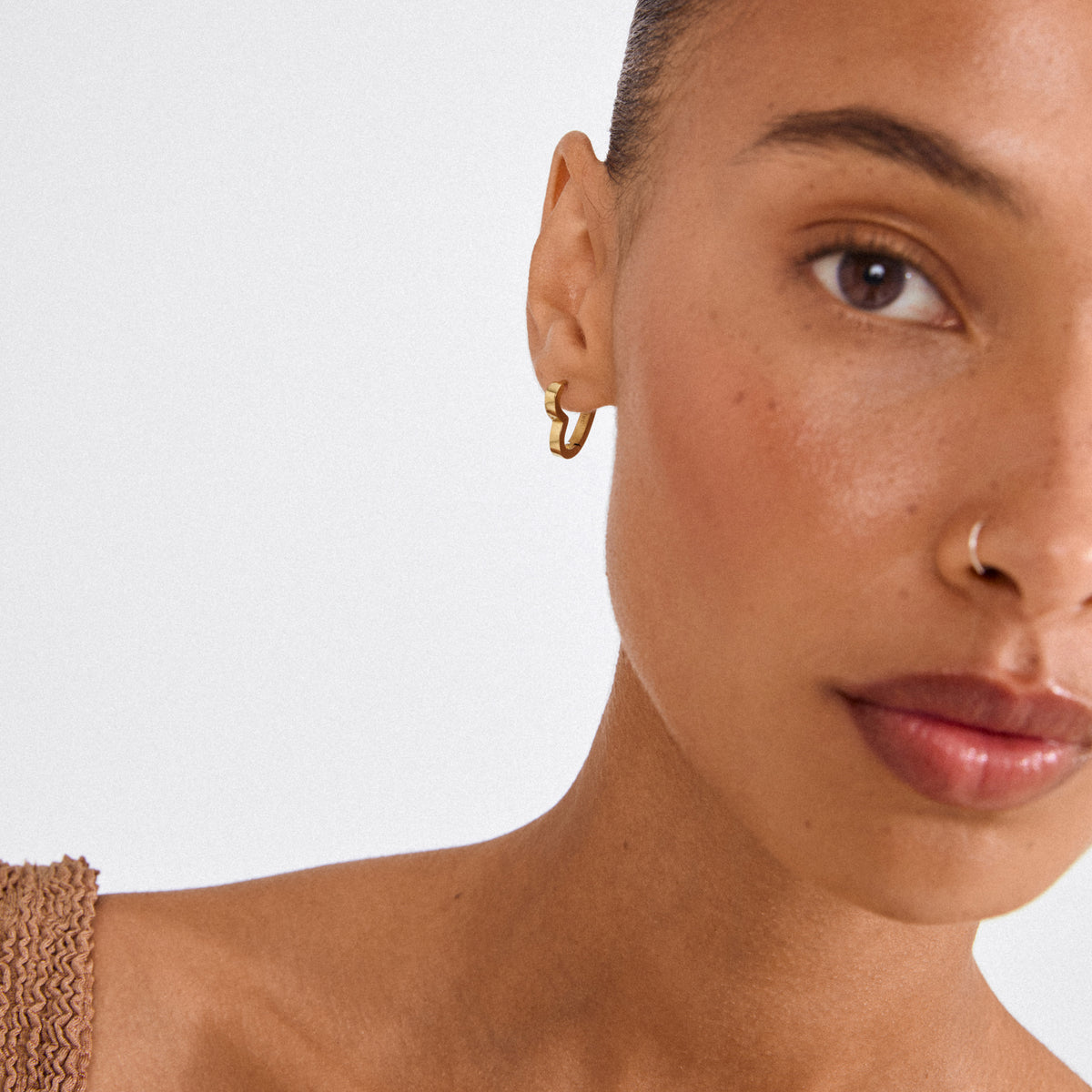IVARIN earrings gold-plated