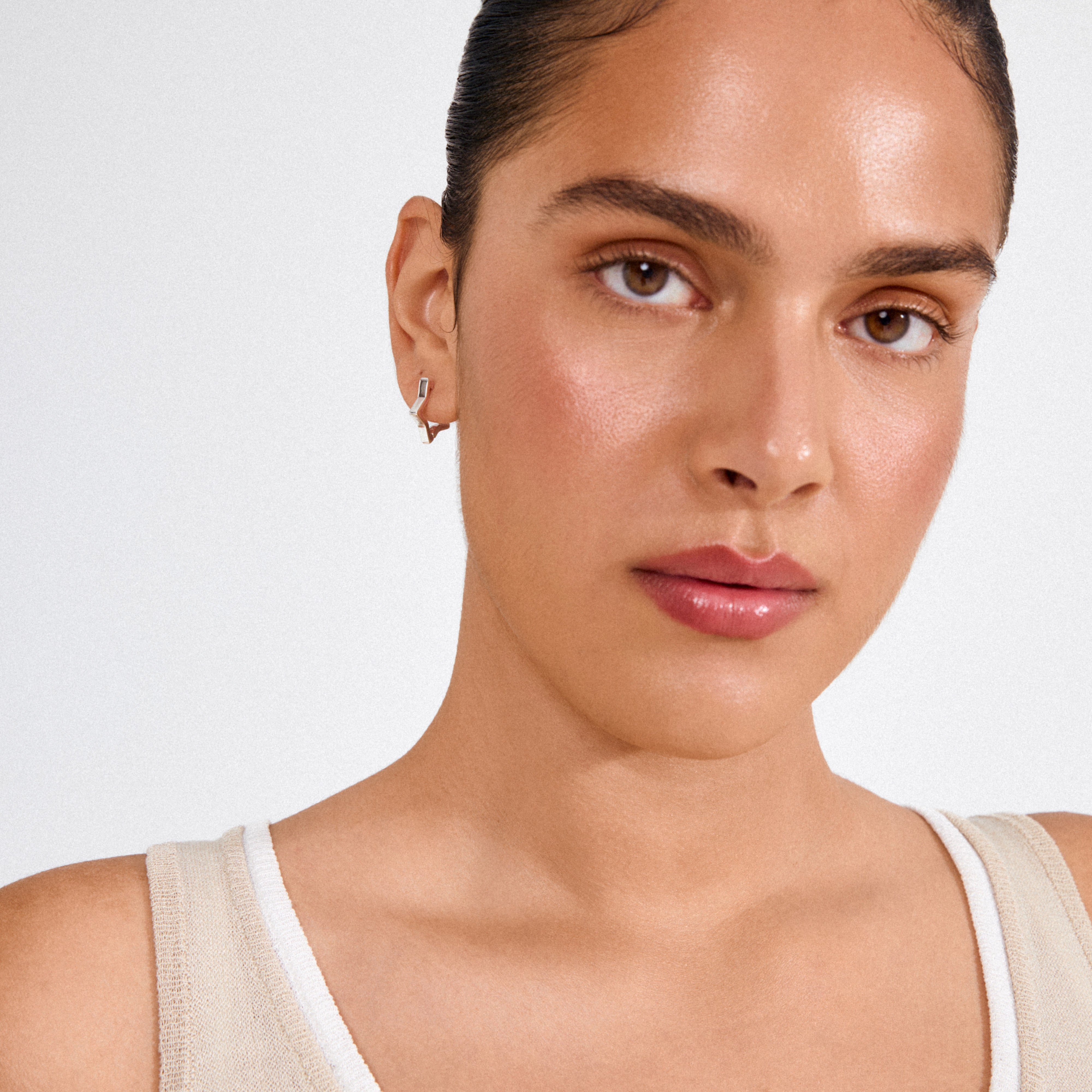 SOLARI earrings silver-plated