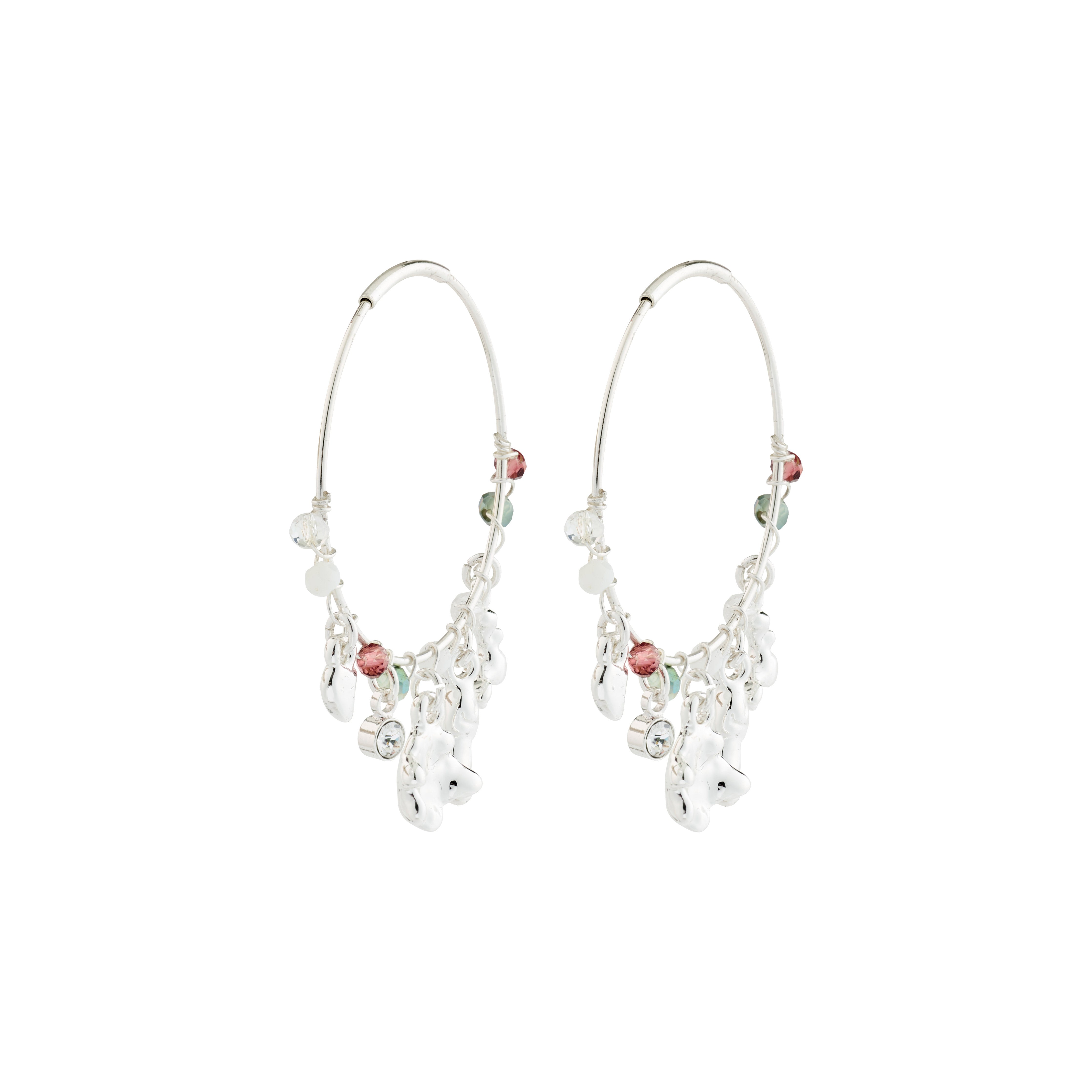 TOVIN earrings silver-plated