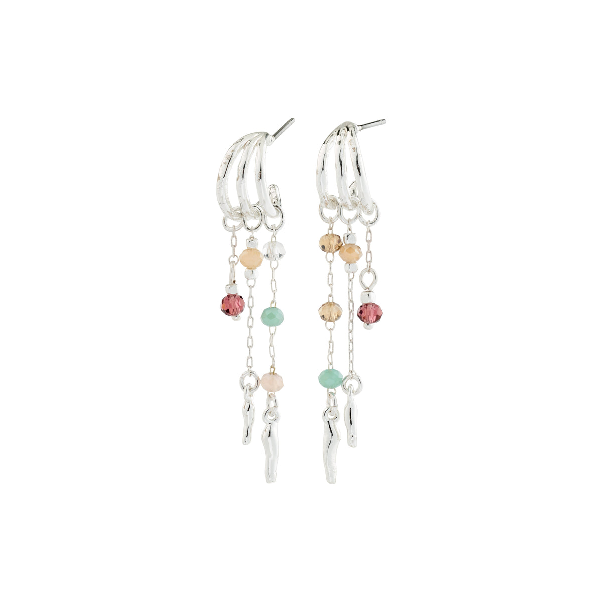 MORIN earrings silver-plated