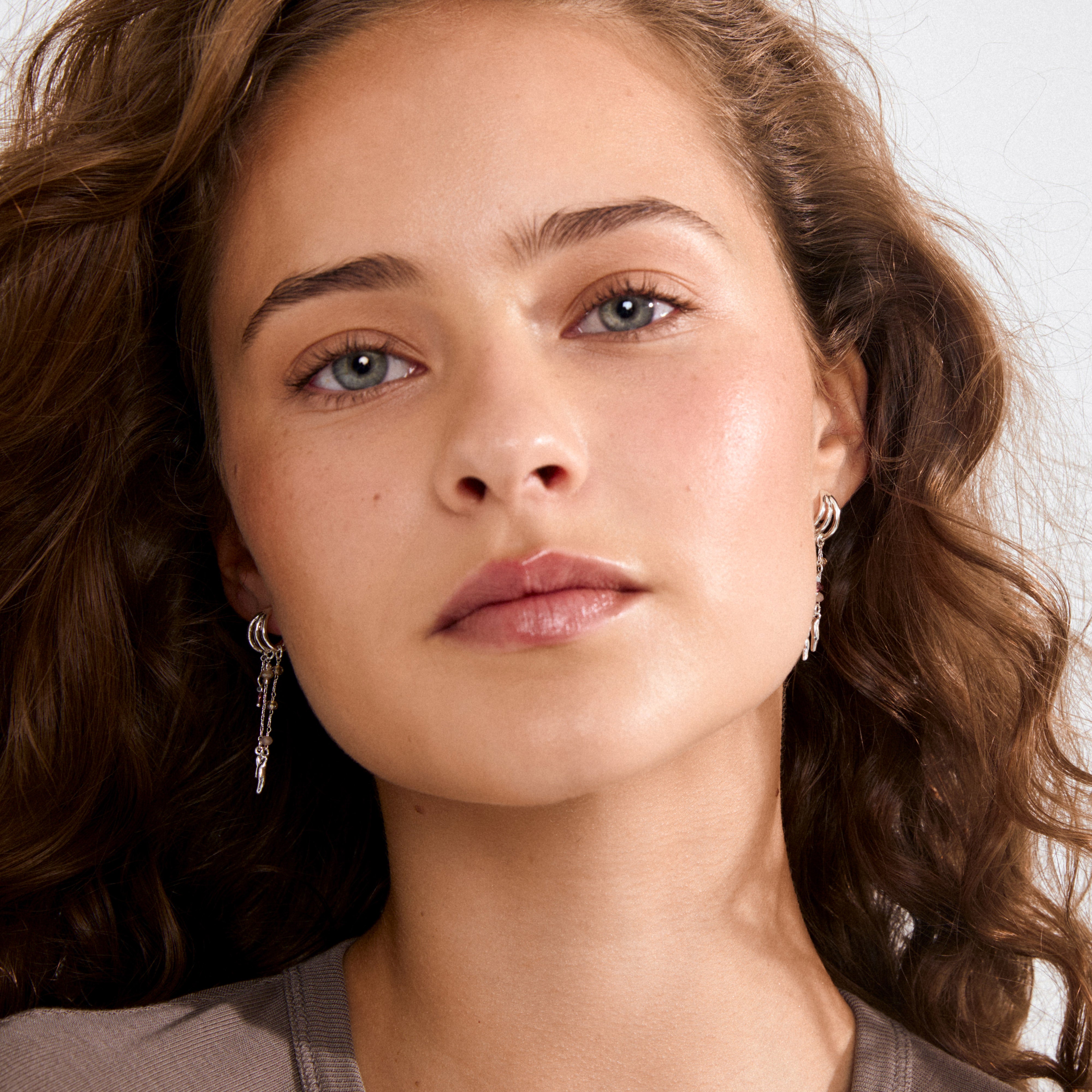 MORIN øredobber sølvbelagt