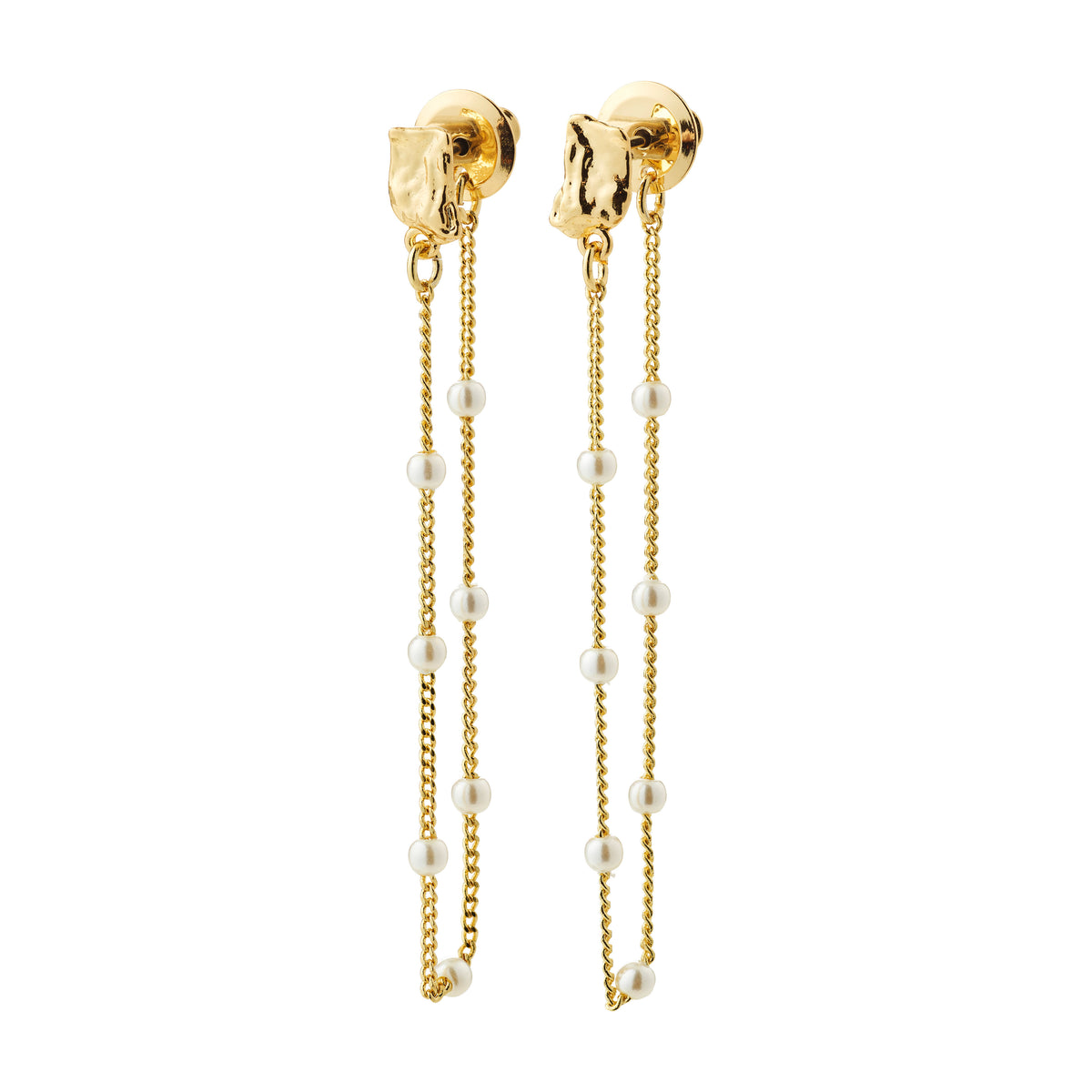 AERUN earrings gold-plated