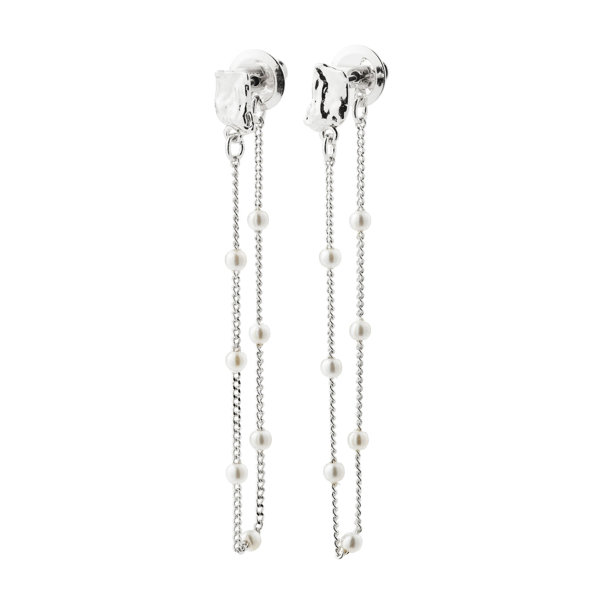 AERUN earrings silver-plated