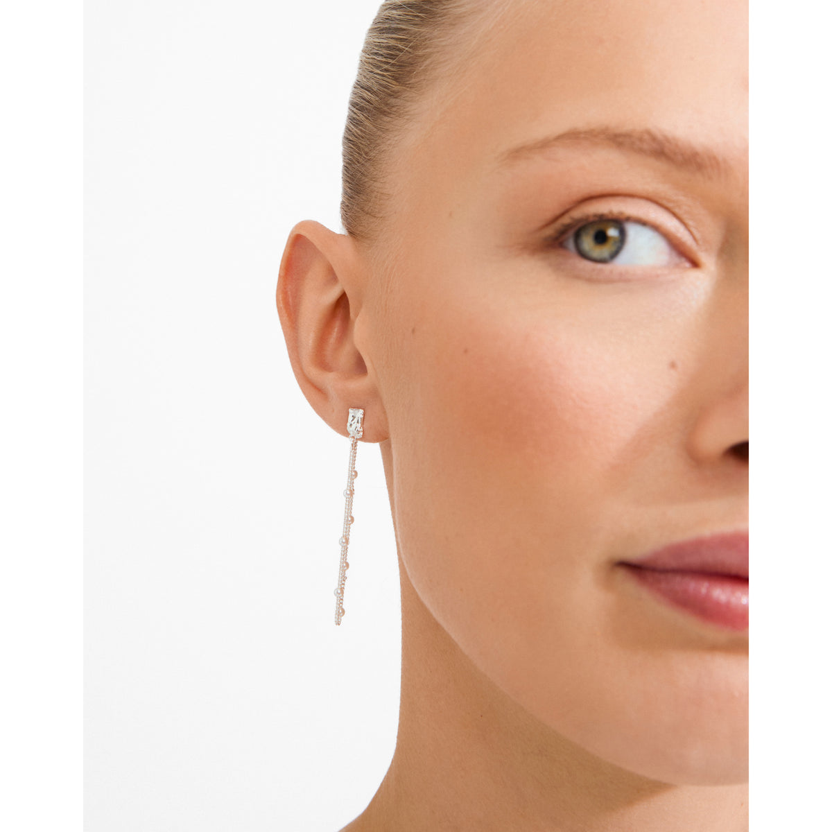AERUN earrings silver-plated