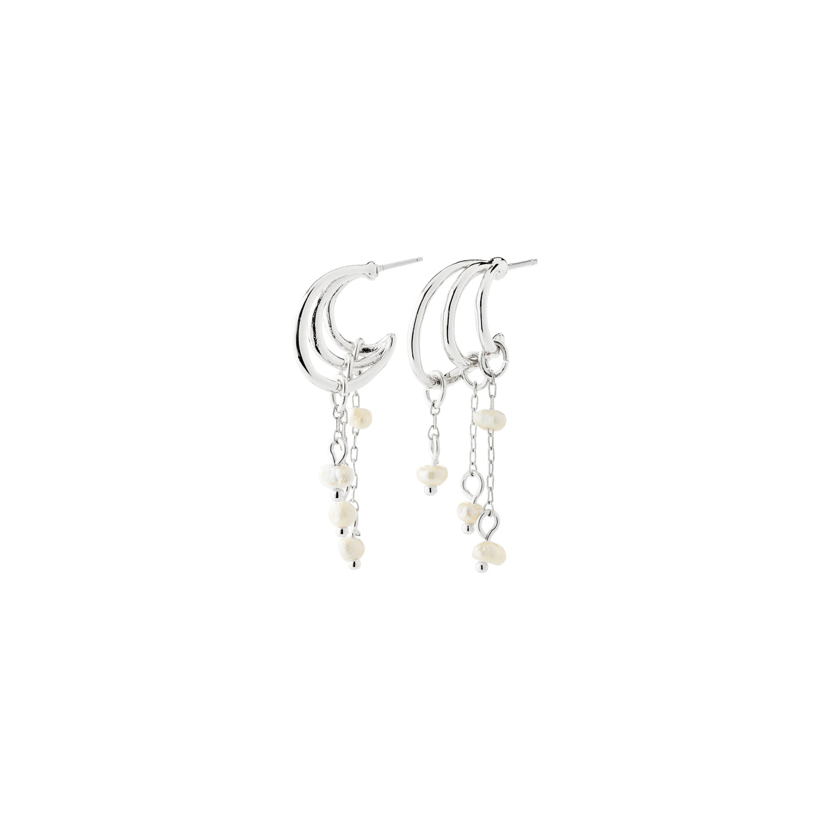 LUNITH earrings silver-plated